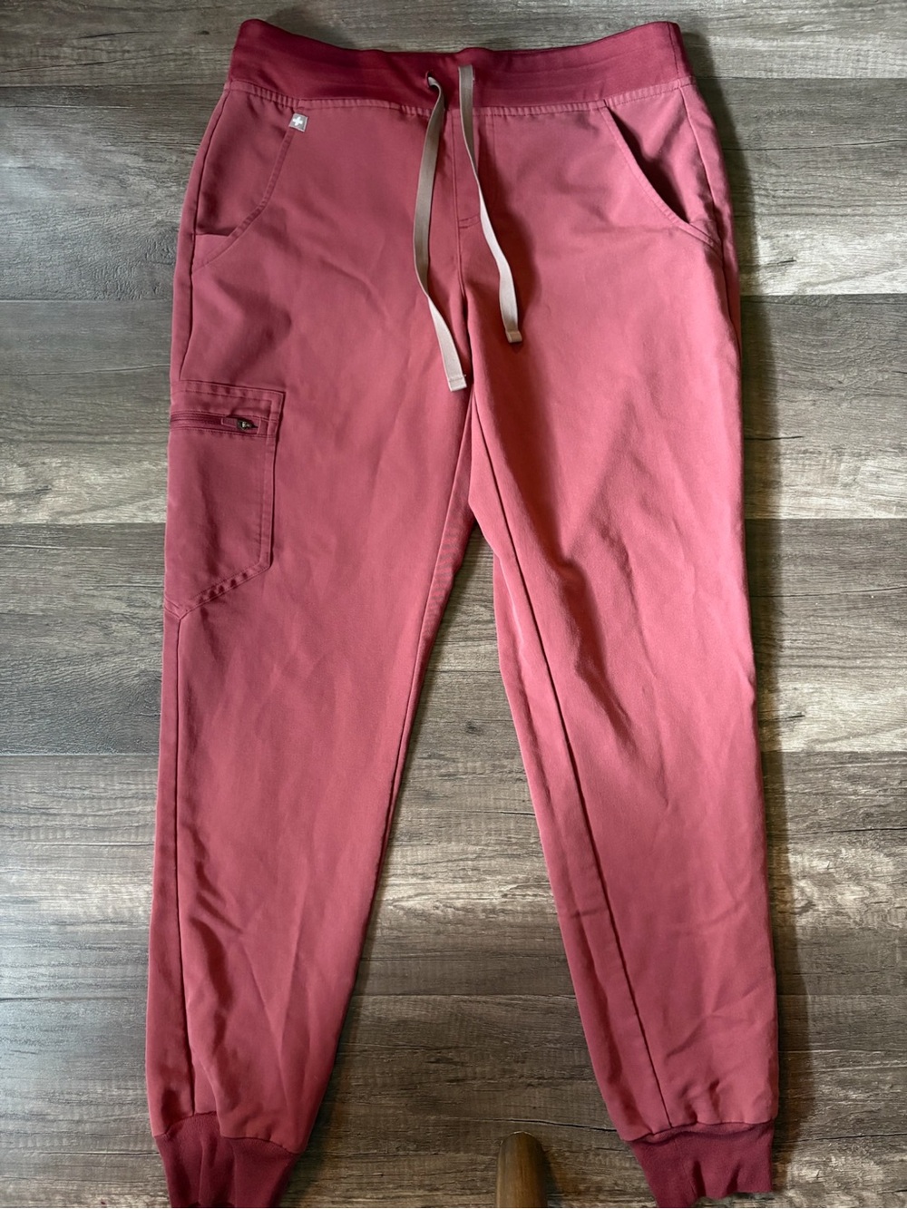 FIGS Technical Collection Zamora Jogger Scrub Pants Mauve / Rose Women's Small